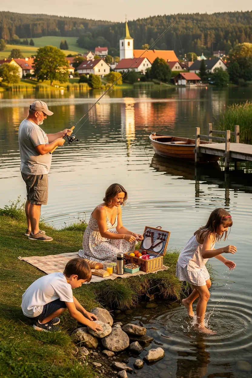 Modern office workspace